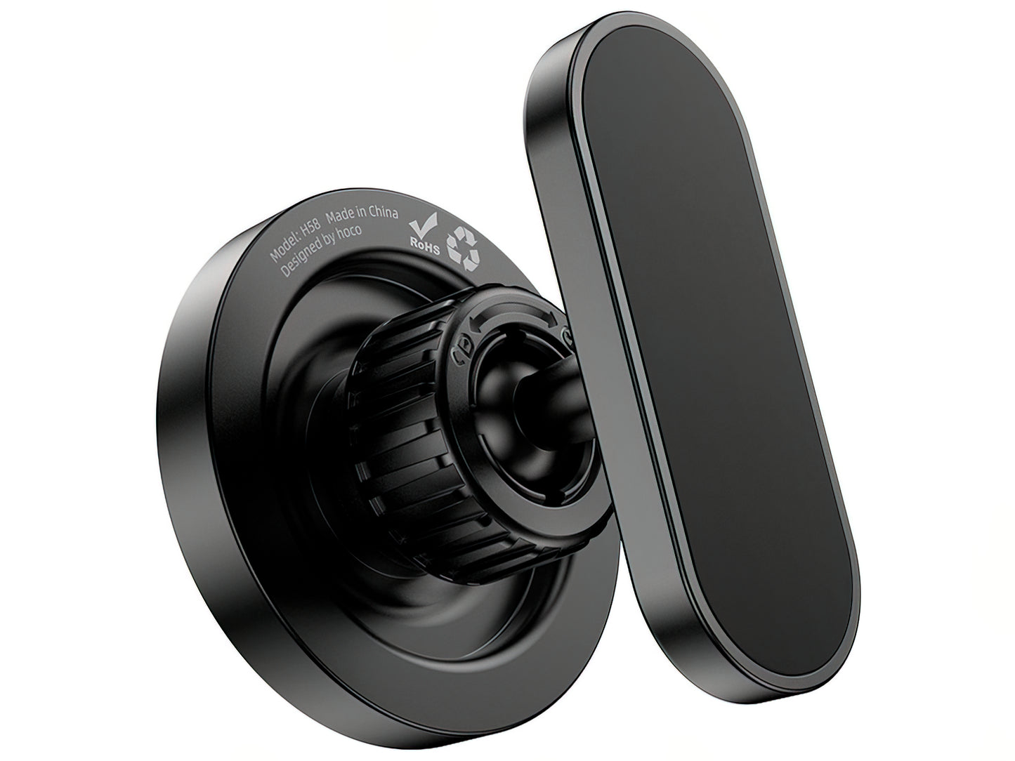 Suporte Auto Magnético HOCO H58, 4.5inch - 7inch, Preto