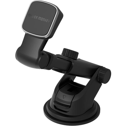 Silver Monkey SMA013 Suporte magnético para automóvel, universal, preto