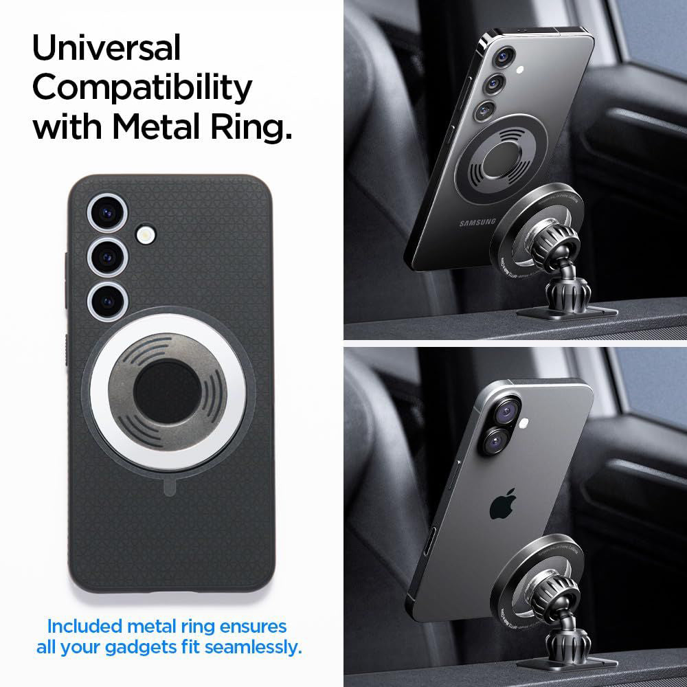 Suporte Auto Magnético Spigen MFT13, Universal, Preto ACP08315