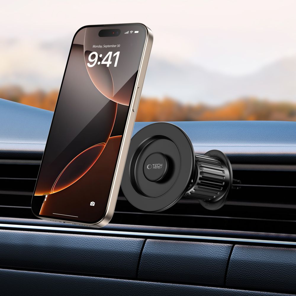 Magnetic Car Holder Tech-Protect N58 Vent, Universal, Black