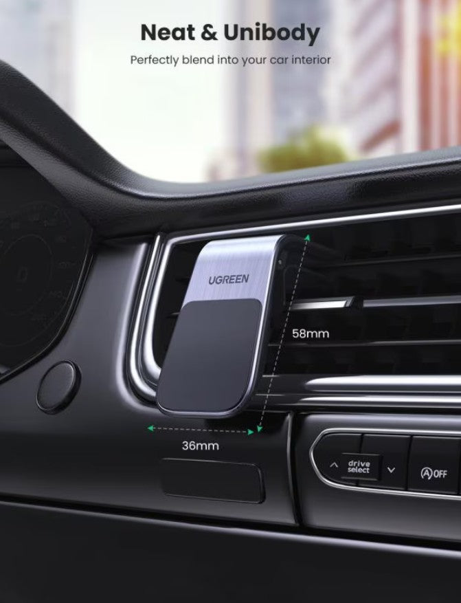 Suporte Auto Magnético UGREEN Waterfall, Universal, Preto