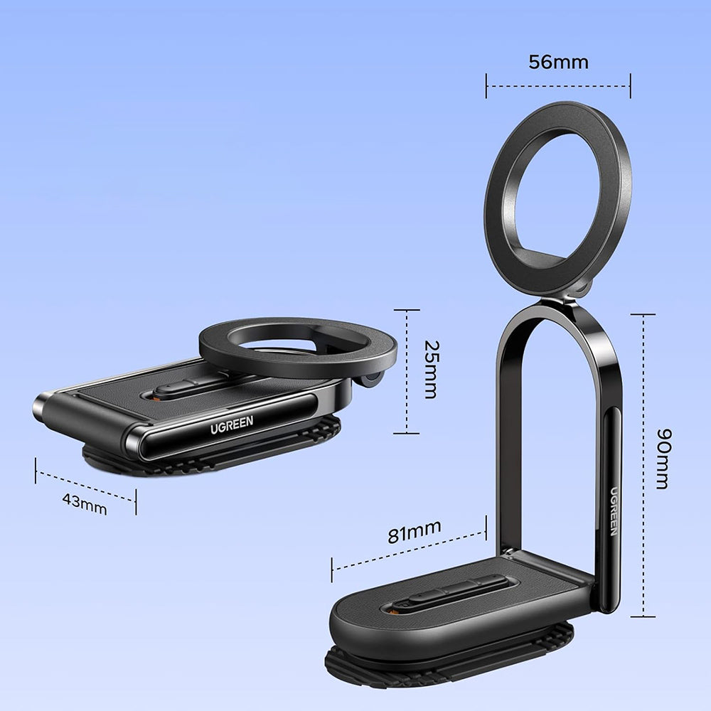 Suporte Auto Magnético UGREEN LP924 (65186), Universal, Preto