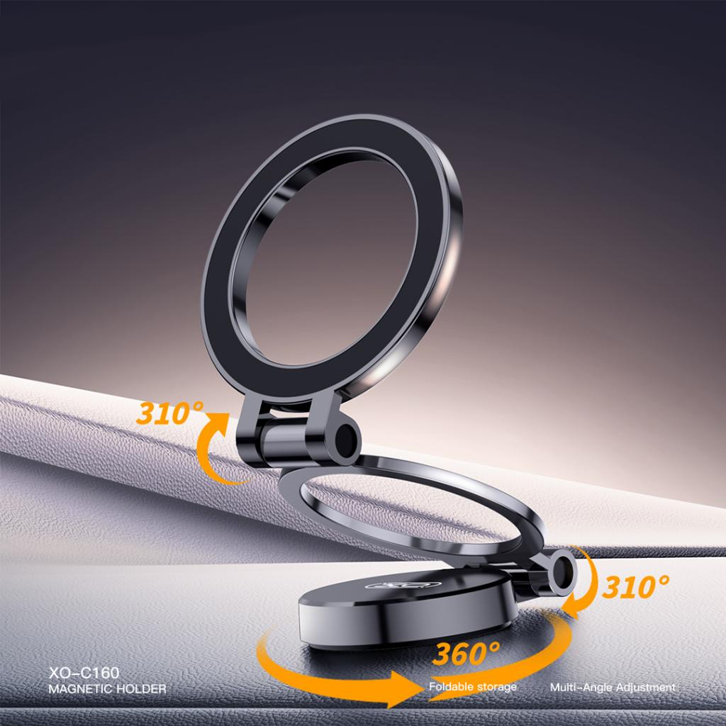 Suporte Automóvel Magnético XO Design C160, Universal, Preto