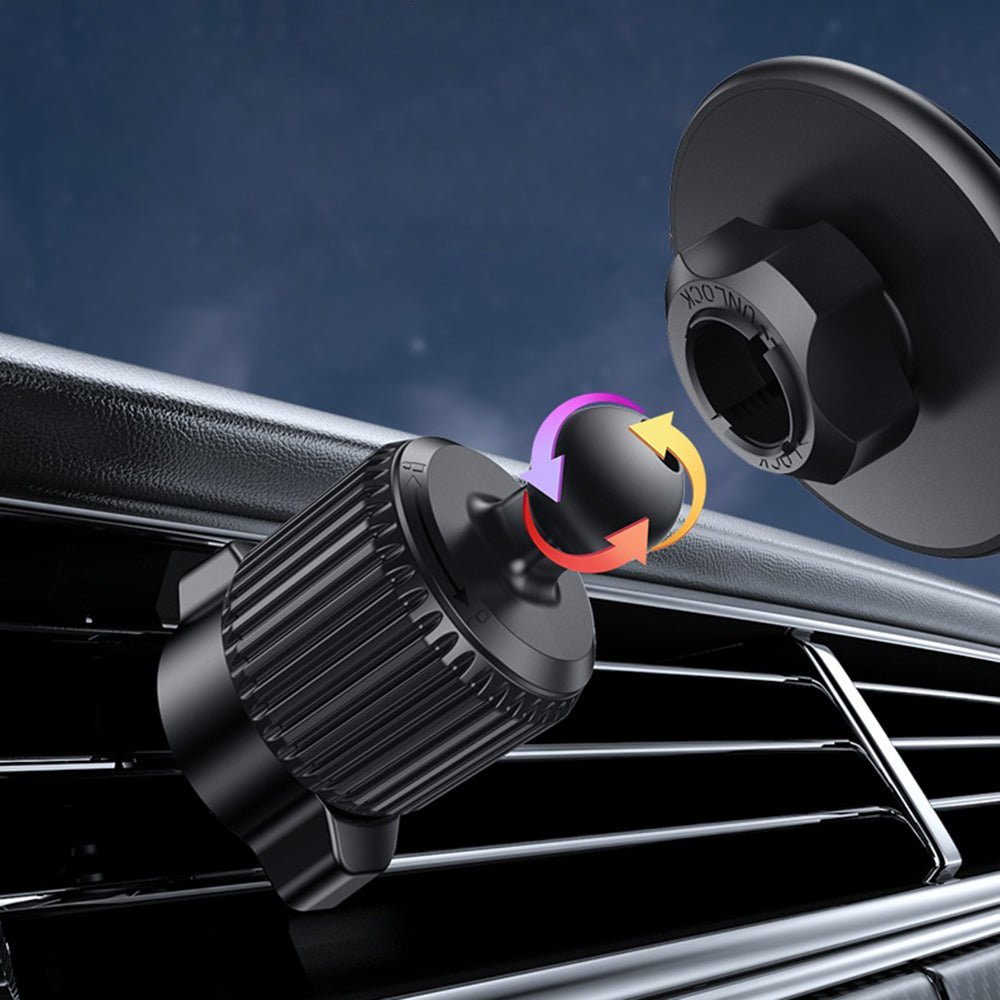 Suporte Auto Magnético Yesido C252, Universal, Preto