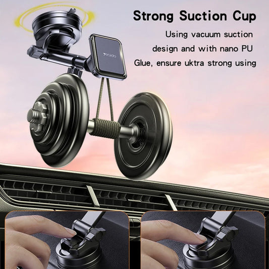 Suporte Auto Magnético Yesido C263, Universal, Preto