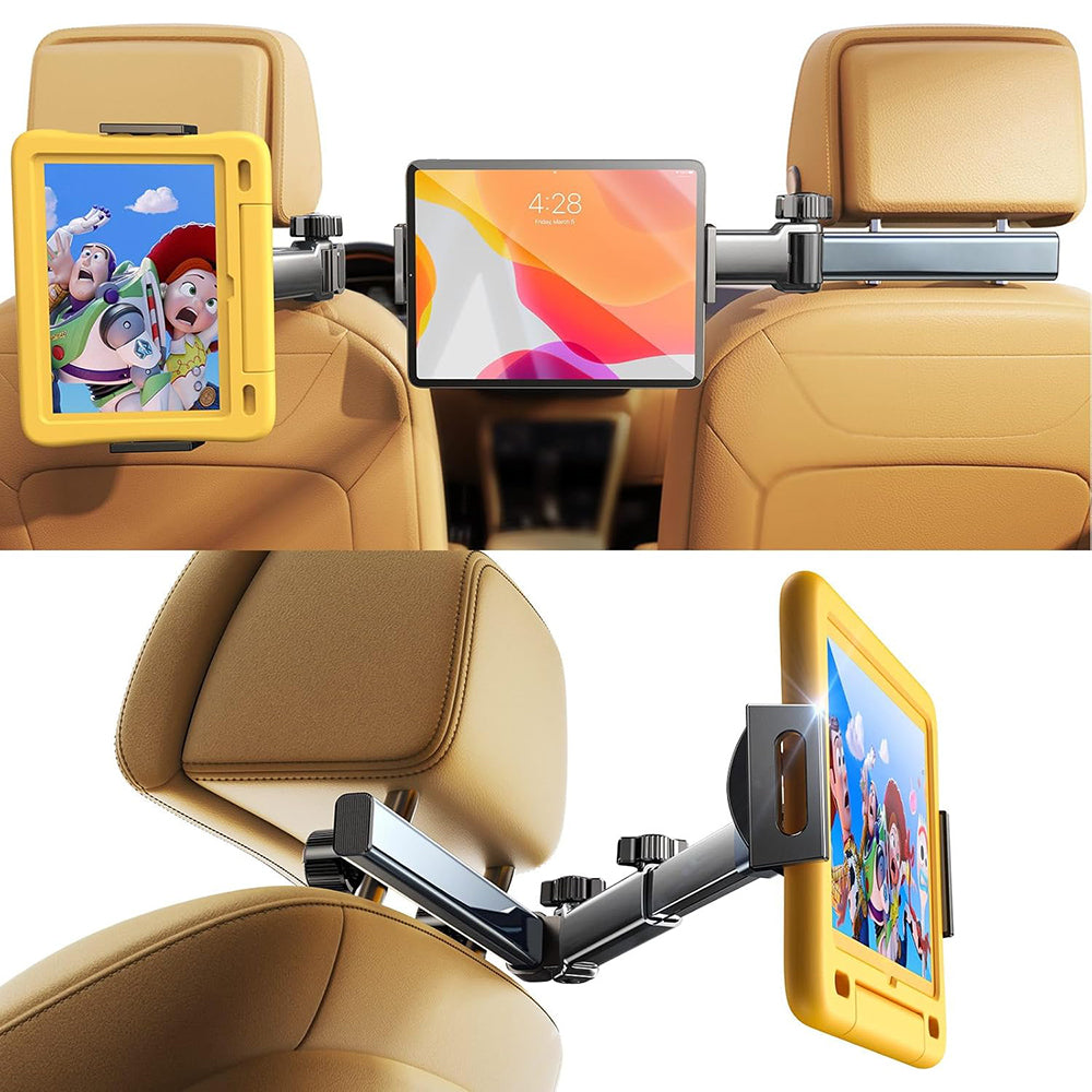 Suporte Auto para Encosto de Cabeça Lisen para Telefone / Tablet, 4.7inch - 12.9inch, Preto YL0423090004