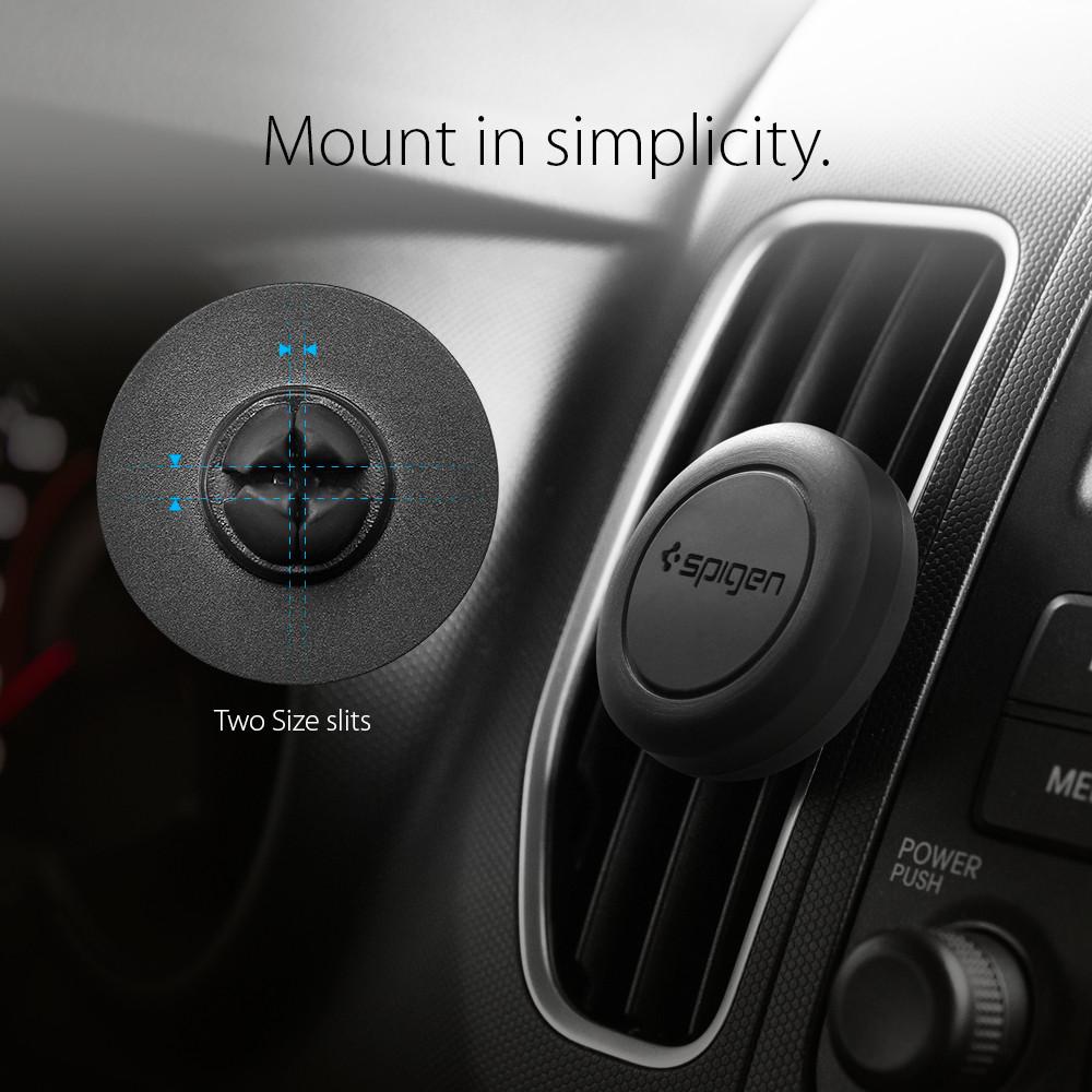 Spigen Q11 Magnetic Car Mount, Universal, Black SGP11583