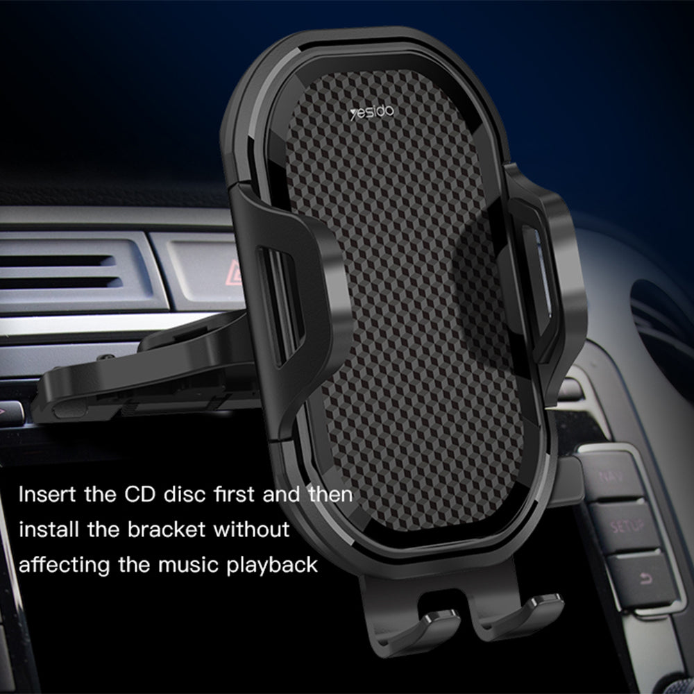 Suporte Auto Yesido C84, 4.7inch - 7.4inch, Preto