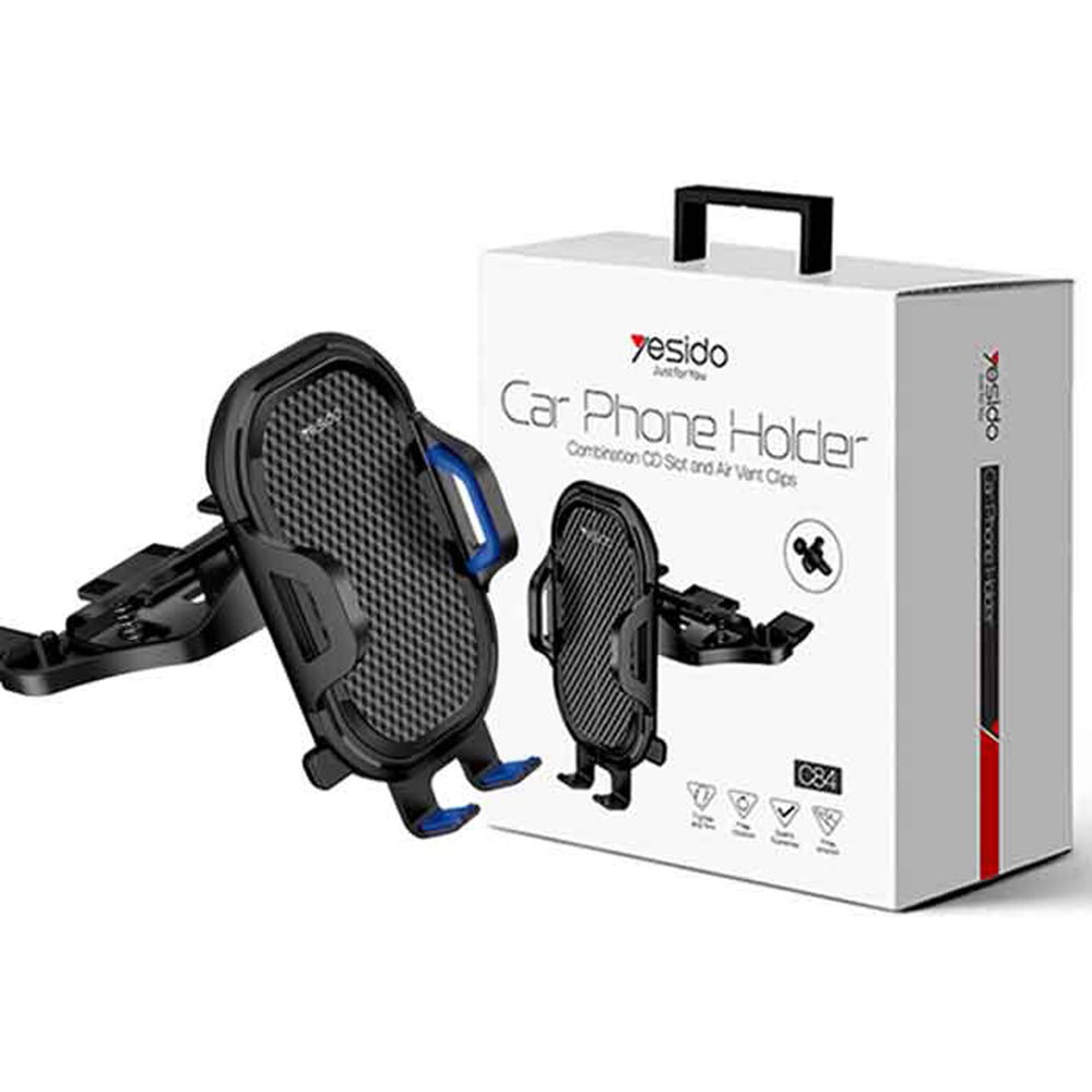 Suporte Auto Yesido C84, 4.7inch - 7.4inch, Preto