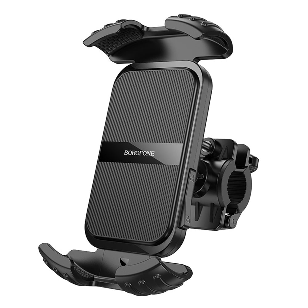 Suporte para Bicicleta e Motocicleta Borofone BH105 Basalt, 4.7 polegadas - 7 polegadas, Preto