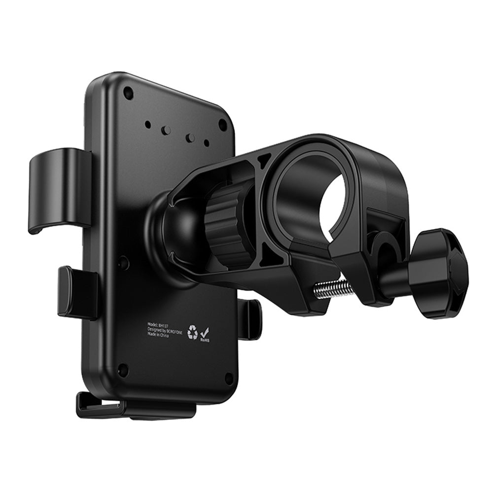 Suporte para Bicicleta e Motocicleta Borofone BH13 Knight, 4.5 polegadas - 7 polegadas, Preto