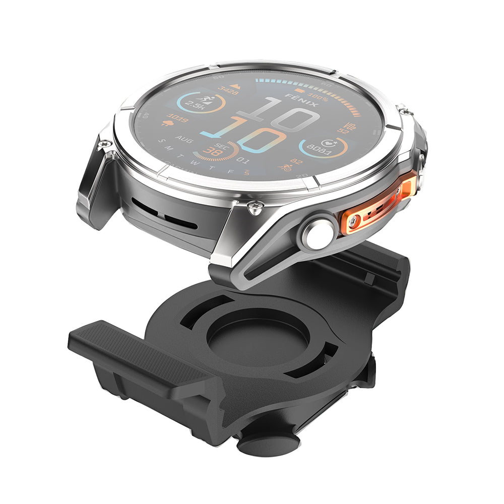 Suporte Bicicleta Fixed para Garmin Watch 22mm / Edge Computer, Preto