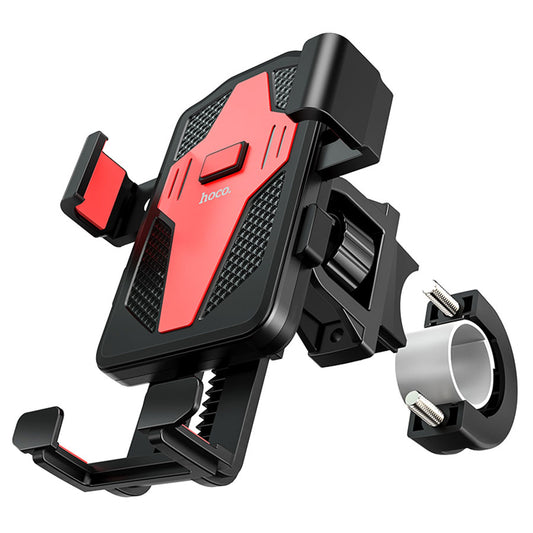 Suporte para Bicicleta e Motociclo HOCO CA73, 4.5 polegadas - 7 polegadas, Preto Vermelho