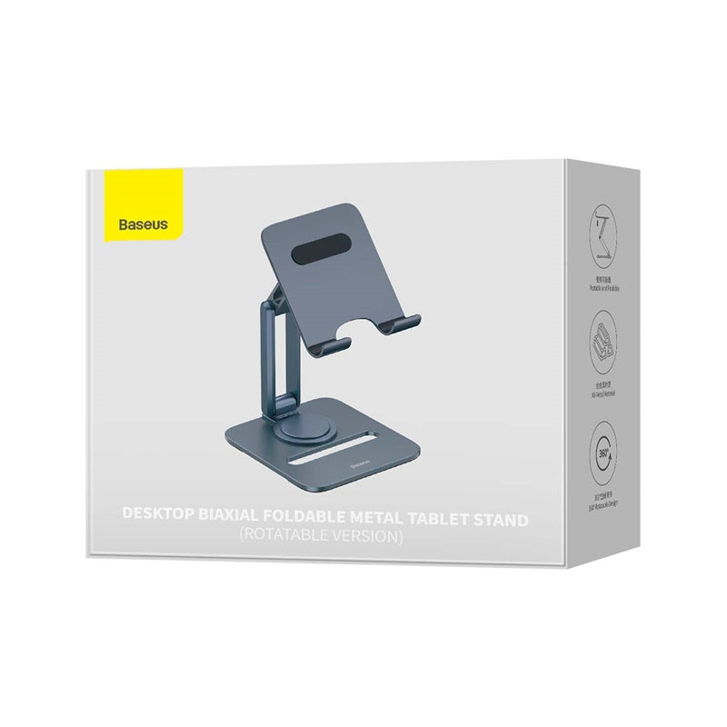 Suporte de Escritório Baseus Biaxial para Telefone / Tablet, Universal, Cinza Escuro B10431801811-00
