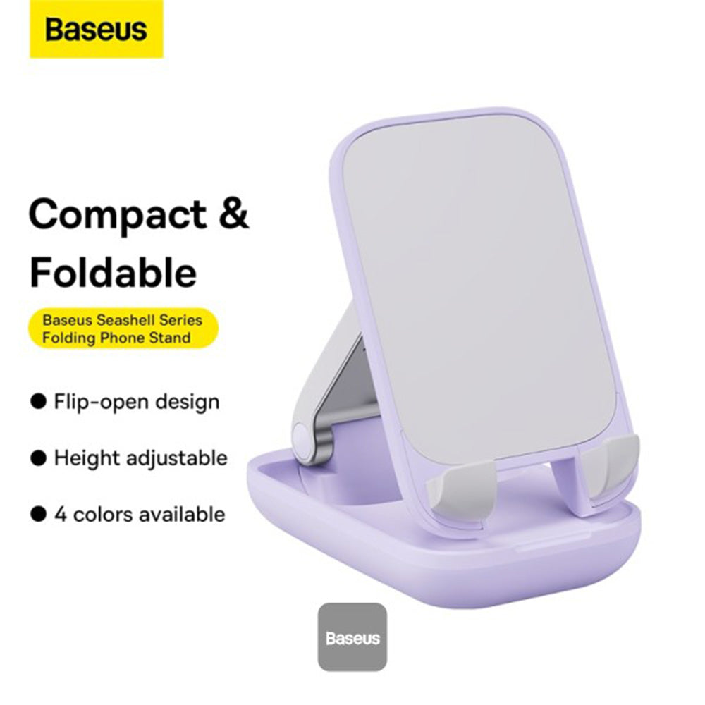 Suporte de Escritório Baseus Seashell, Universal, Roxo B10551500511-00