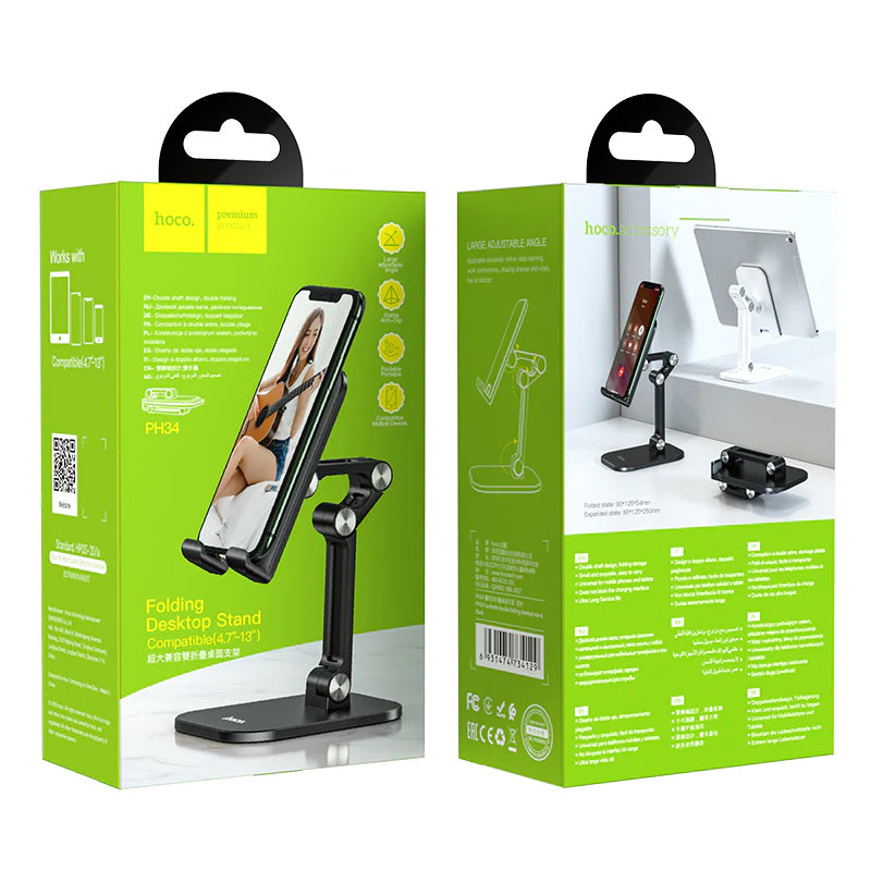HOCO Excelente PH34 Desk Stand for Phone / Tablet, 4.7inch - 13inch, Black