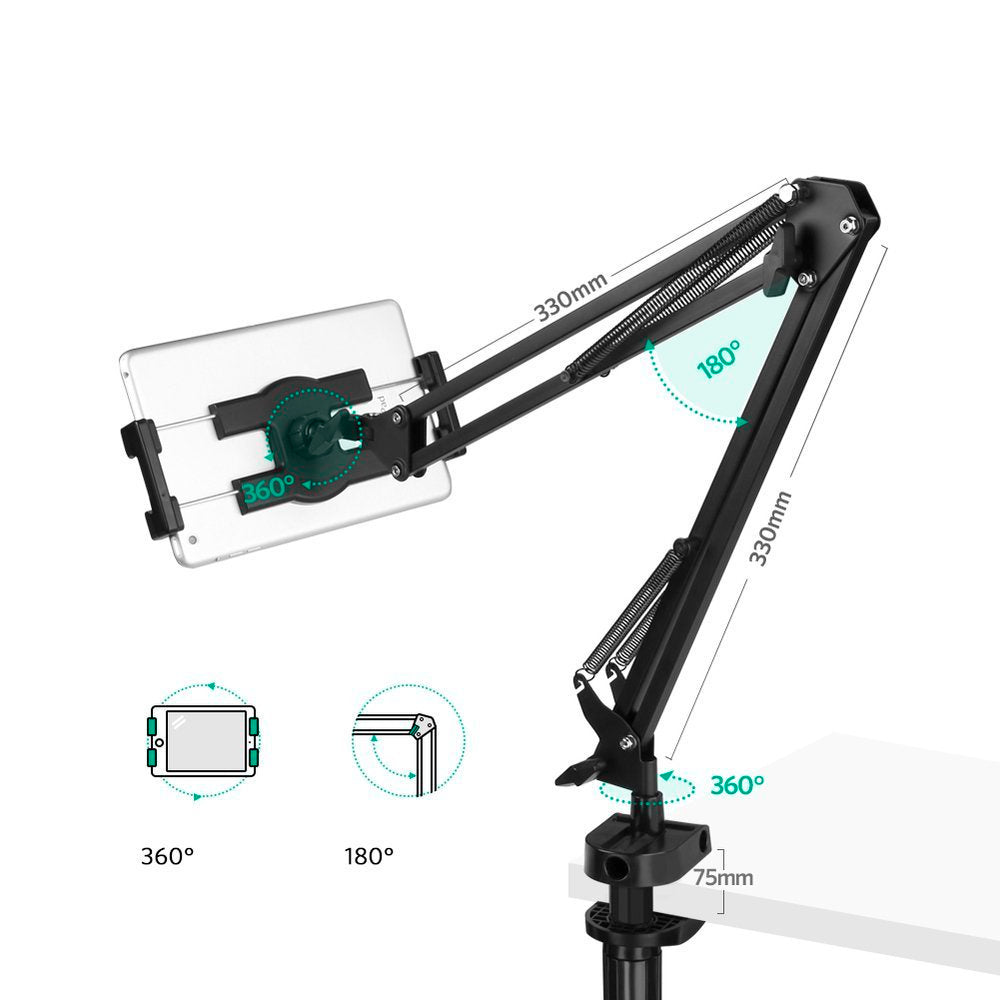 Suporte de Secretária UGREEN para Telefone / Tablet, Universal, Preto