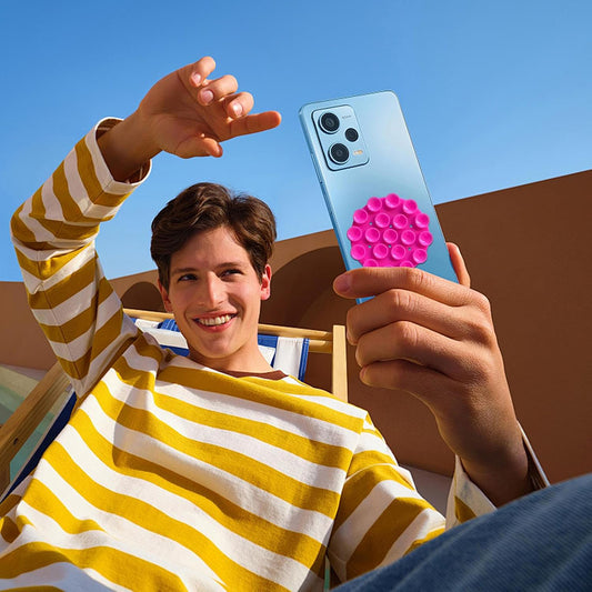 Suporte com Ventosas Techsuit SO-CUP, Laranja