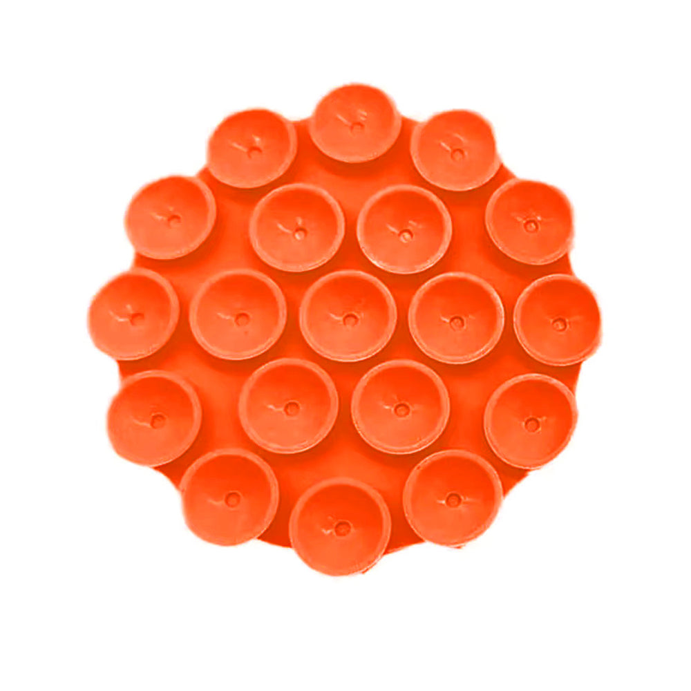 Suporte com Ventosas Techsuit SO-CUP, Laranja