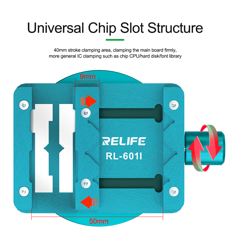 Suporte de Trabalho PCB Relife RL-601I