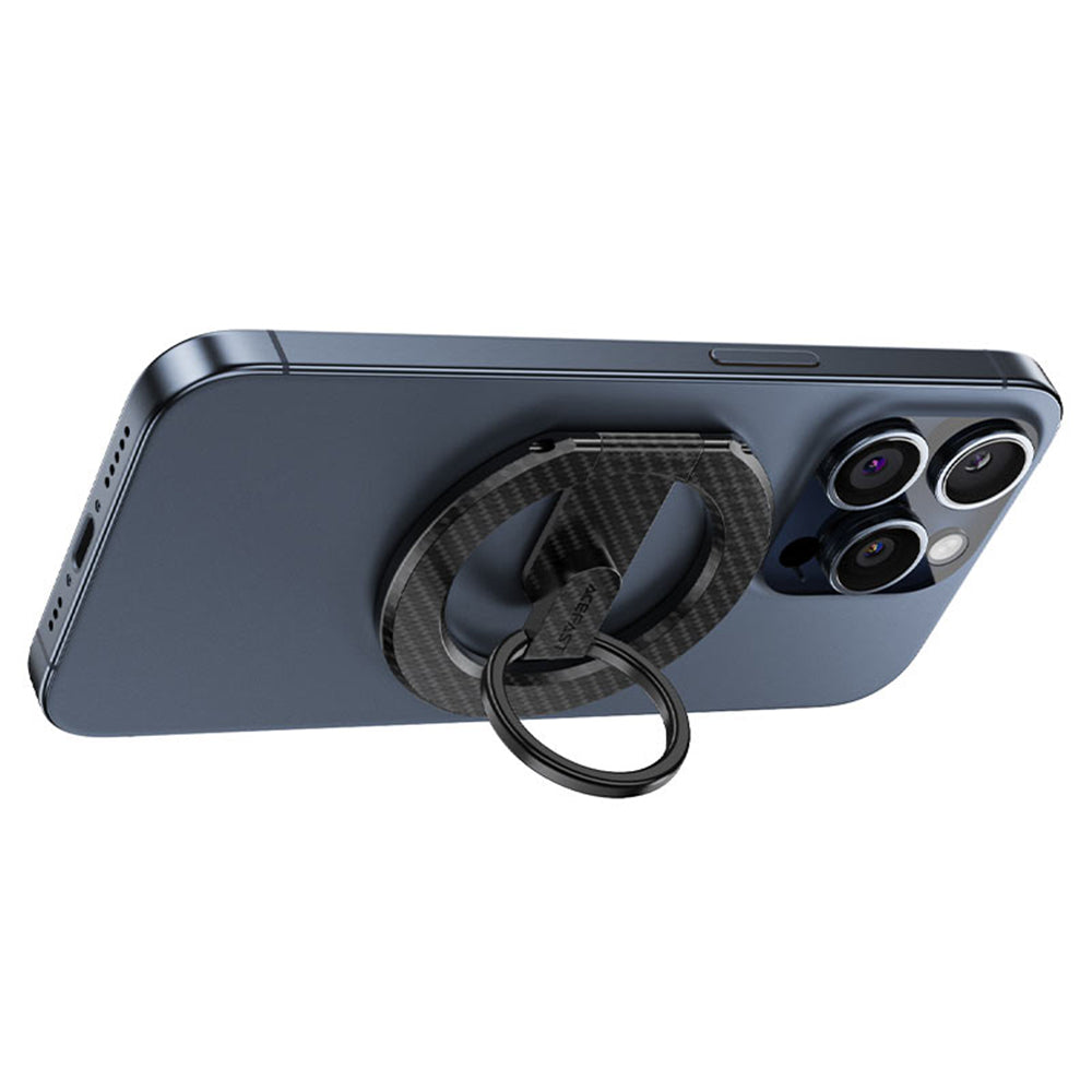 Suporte Anel Acefast E25, Universal, Prateado