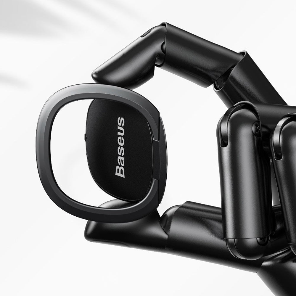 Suporte Anel Baseus Invizible, Universal, Prateado SUYB-0S