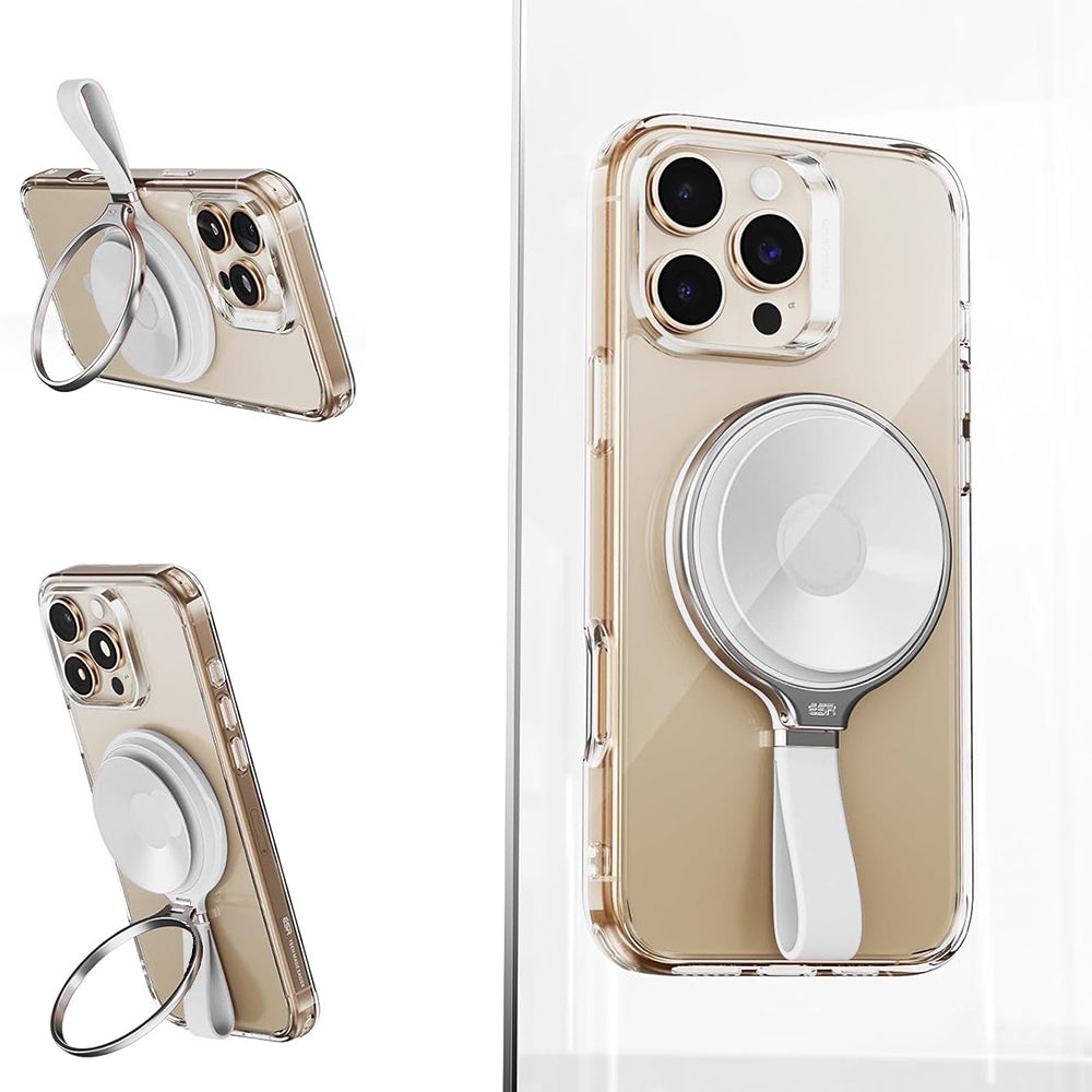 Suporte Anel ESR HaloLock Leather, Universal, Branco