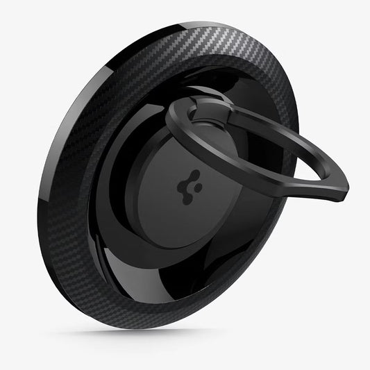 Suporte Anel Spigen O-Mag OM100 Carbono, Universal, Preto AMP05505