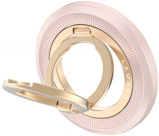 Suporte Anel Tech-Protect MMR700 Lamano, Universal, Rosa Dourado
