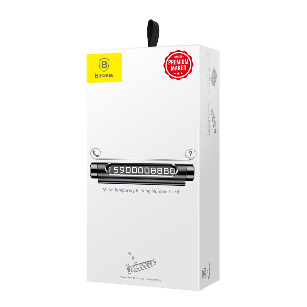 Suporte para Número de Telefone Automóvel Baseus ACNUM-01