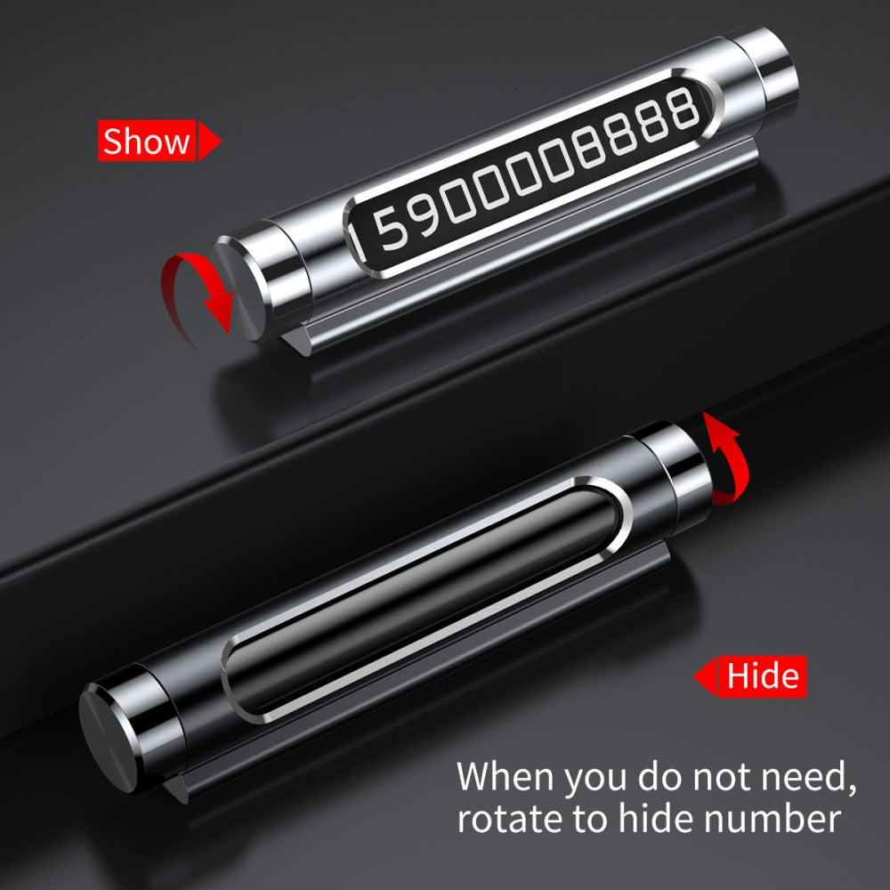 Suporte para Número de Telefone Automóvel Baseus ACNUM-01