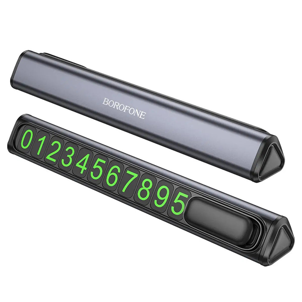 Suporte Número Telefone Auto Borofone FC3 Ronny