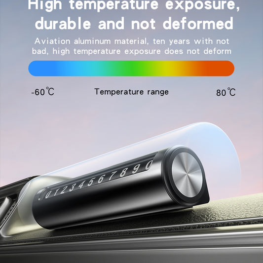 Suporte para Número de Telefone Automóvel Yesido C202, Preto