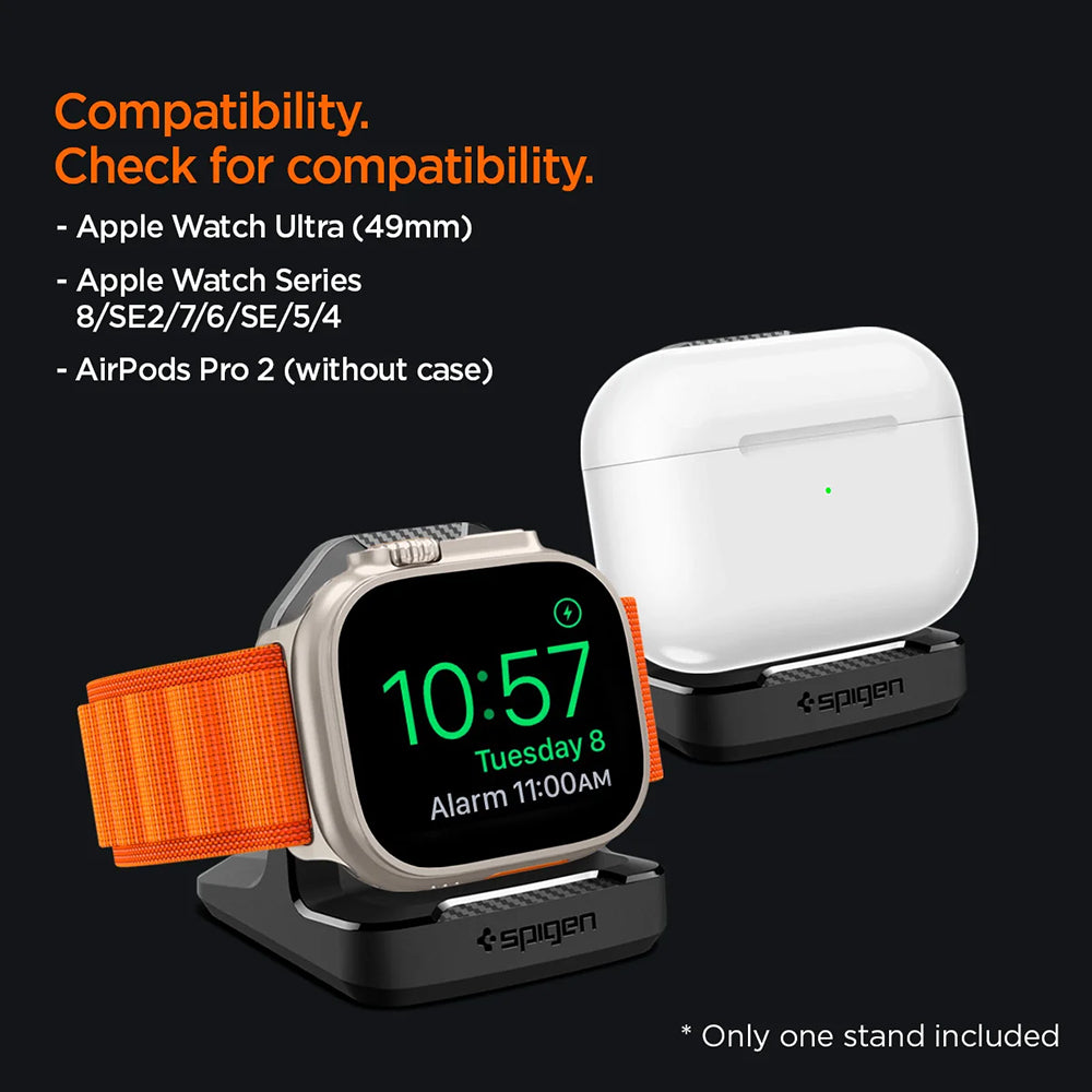 Suporte Spigen Rugged Armor para Apple Watch Series, Preto AMP05764