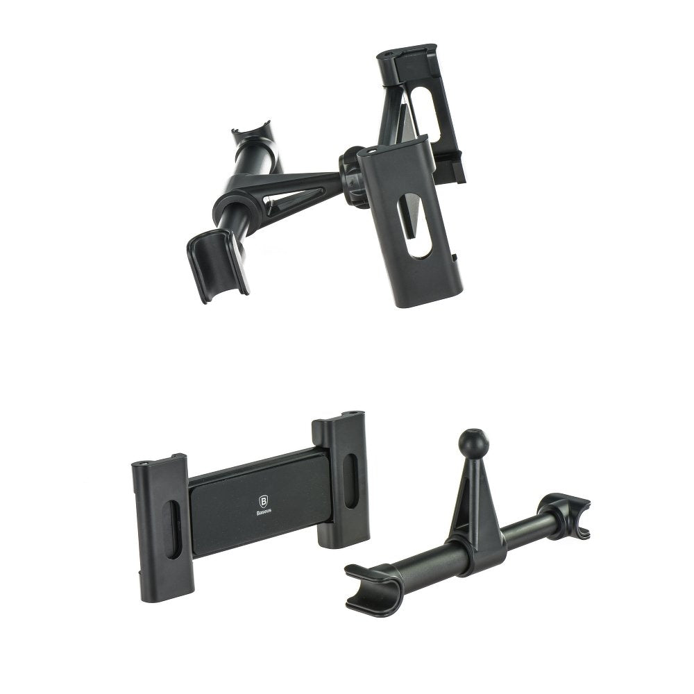 Suporte Auto para Encosto de Cabeça Baseus BackSeat para Telefone / Tablet, 4.7inch - 12.9inch, Preto SUHZ-01
