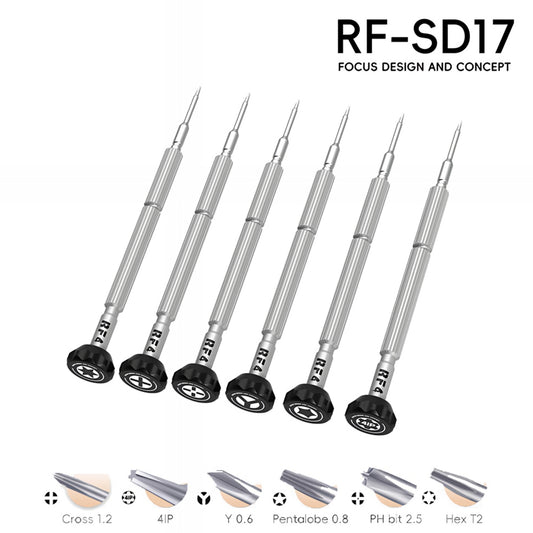 Chave de fendas RF4 RF-SD17 Mini, 6 em 1