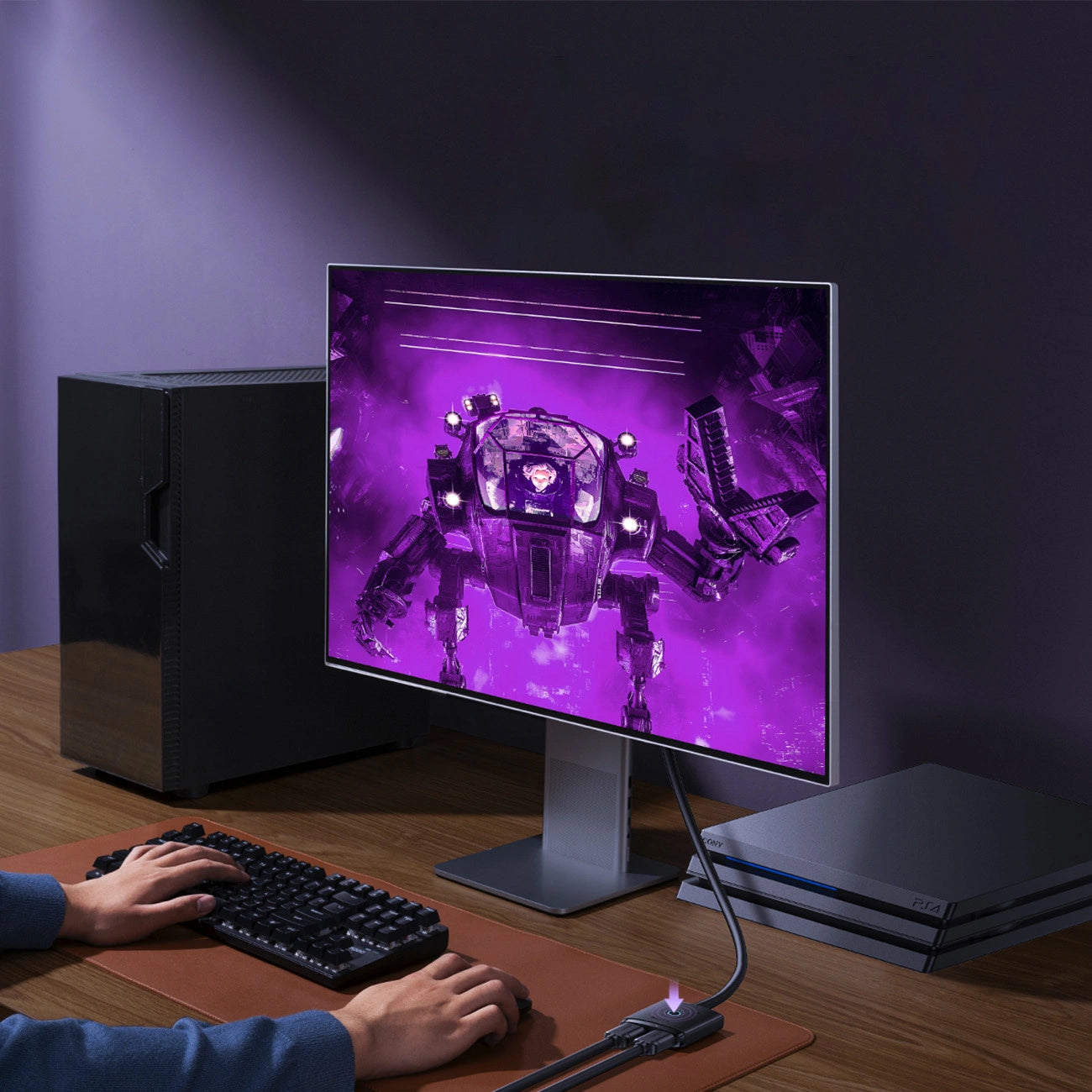 Switch Video Baseus AirJoy Cluster Bidirecional, Preto B01331105111-01