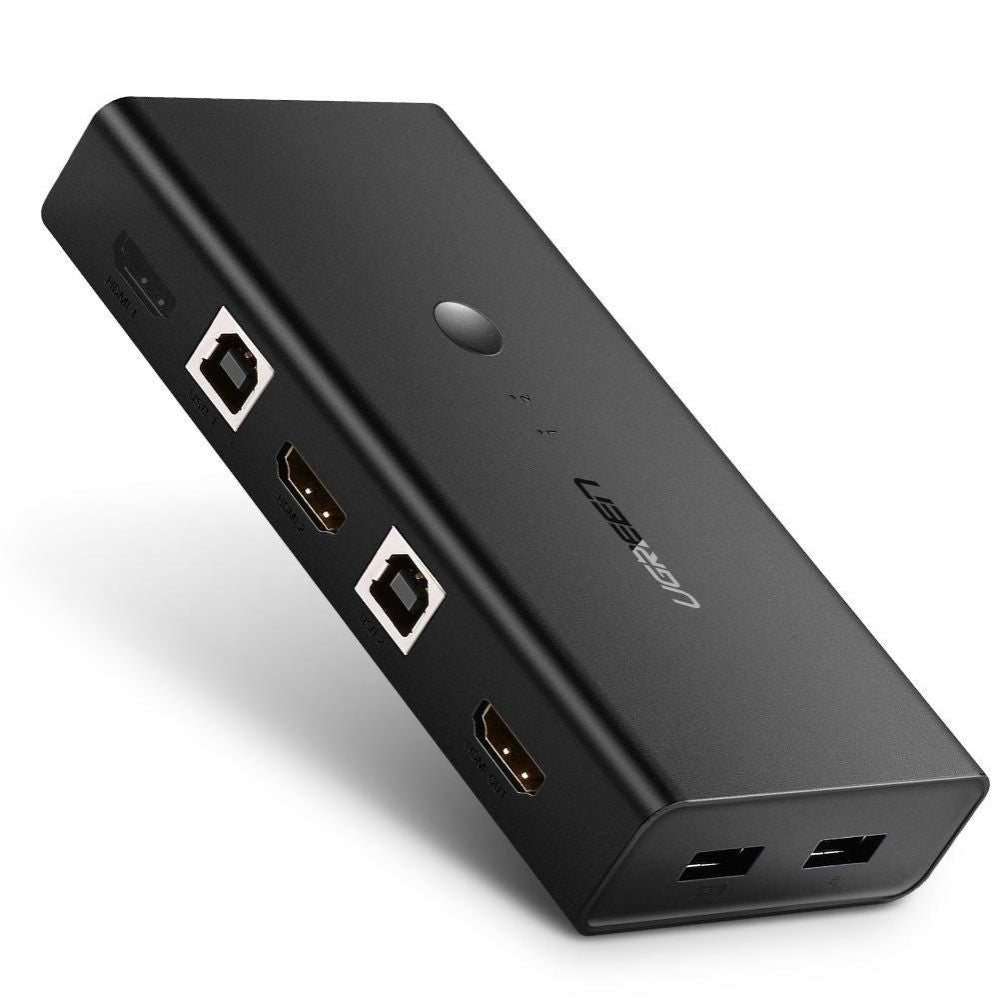 Switch Video HDMI UGREEN CM200 (50744), Preto