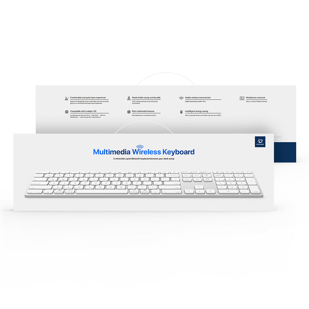 Teclado Bluetooth DUX DUCIS LK, Branco