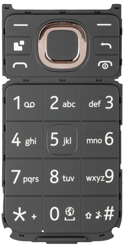 Teclado Latino para HMD 2660 Flip, Preto