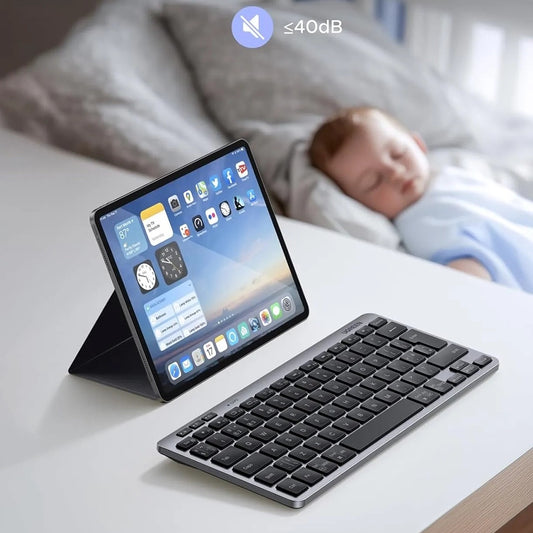 Teclado Wireless UGREEN 75049, BT / Wi-Fi, Preto