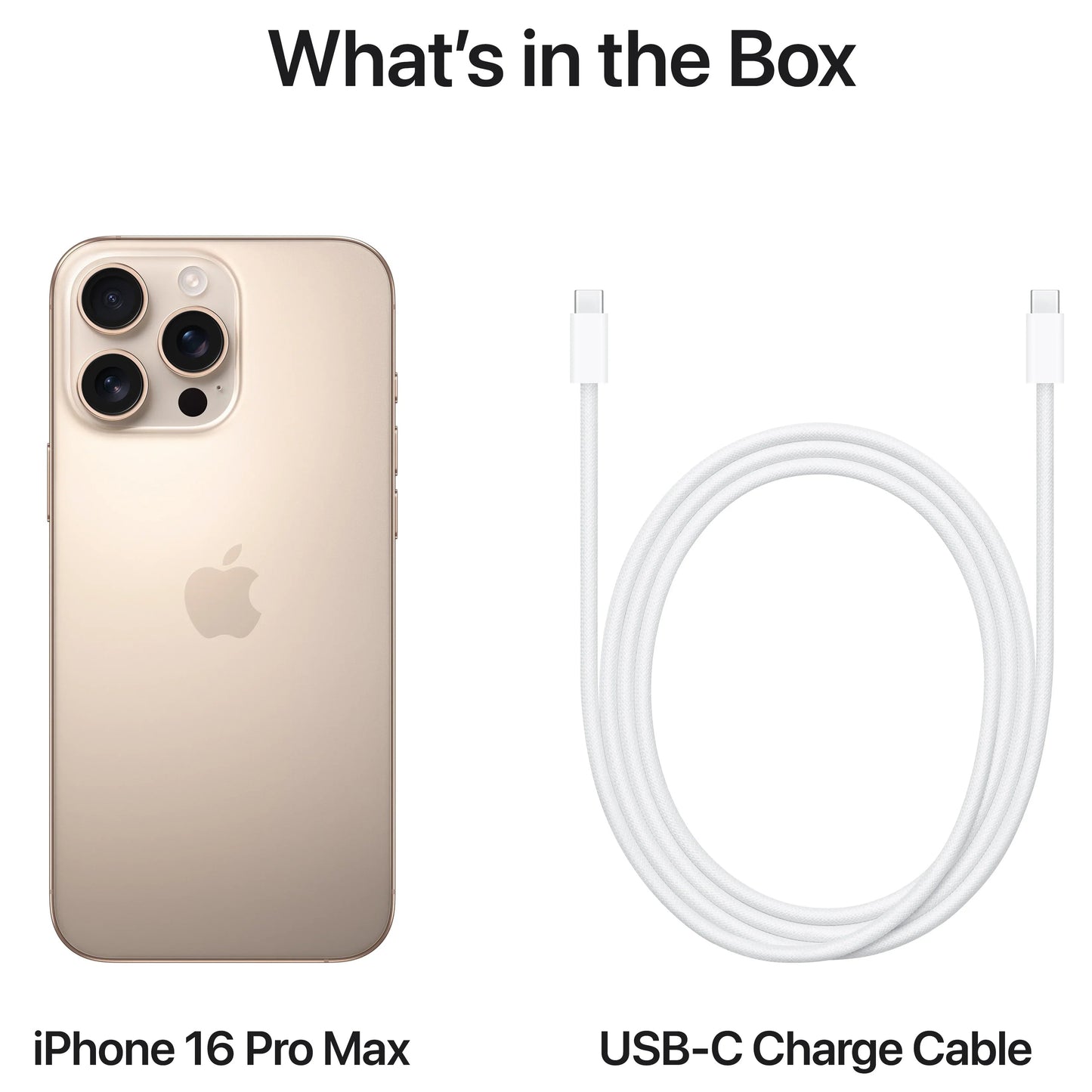 Telemóvel Apple iPhone 16 Pro Max, 256GB, Titanium Desert Sand MYWX3ZD/A