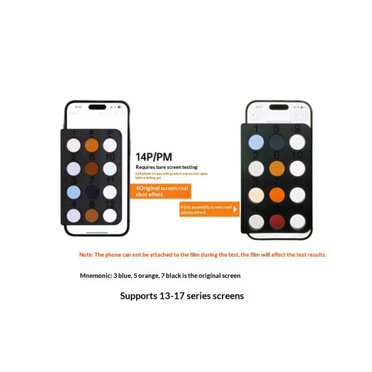 Testador de Polarização de Ecrã Mr.Yang para Apple iPhone 13 - 17 Series