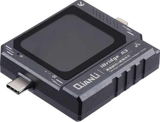 Tester Service QIANLI iBridge A3, Lightning (8 Pinos) / USB-C (24 Pinos)