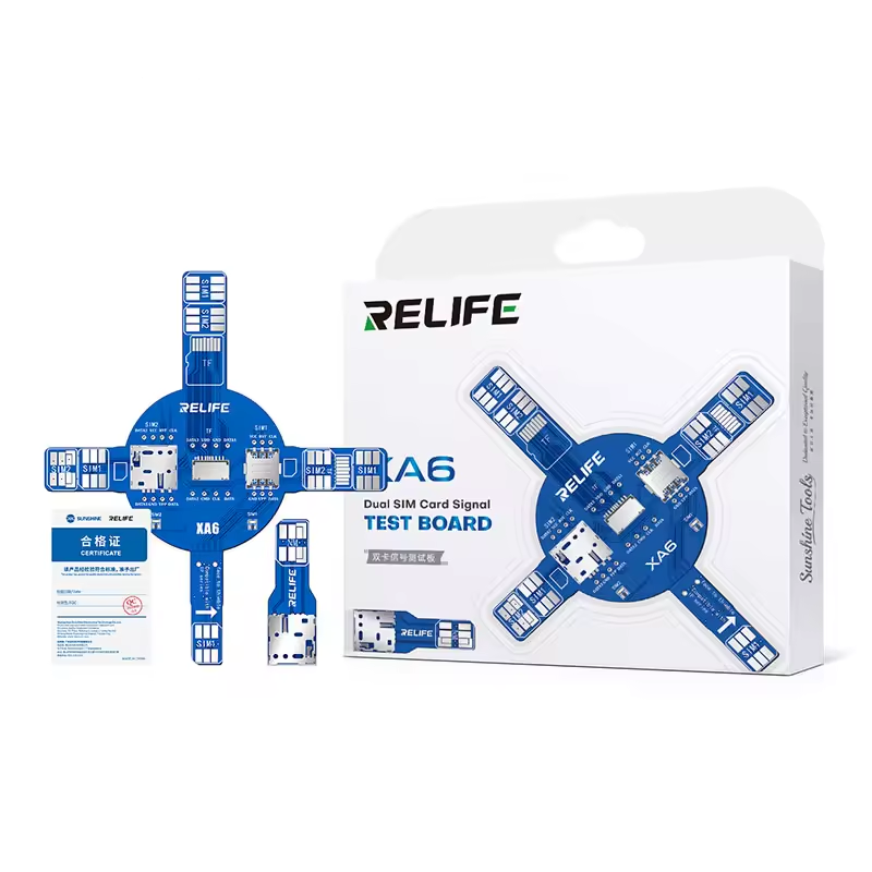 Tester Service Relife XA6 Dual para Cartão SIM / Cartão de Memória