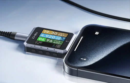 Tester de Voltagem Fnirsi FNB-C2, USB-C