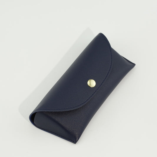 Estojo para Óculos Techsuit ETI4, 170mm x 65mm x 20mm, Azul Marinho