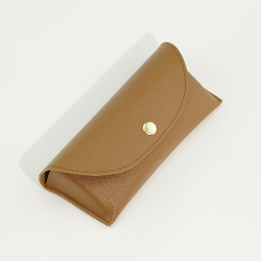 Estojo para Óculos Techsuit ETI4, 170mm x 65mm x 20mm, Castanho