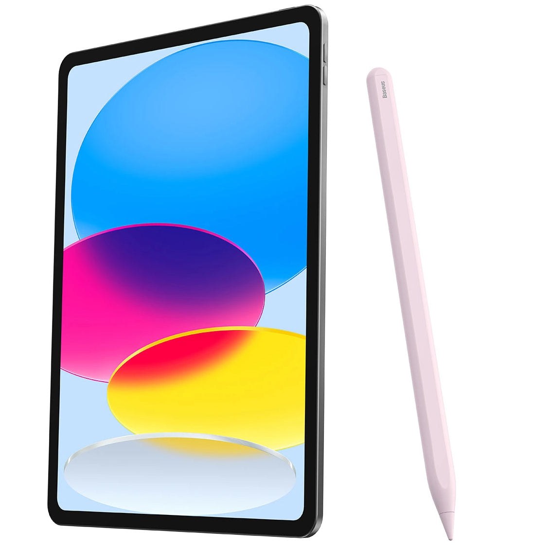 Touch Pen Baseus Smooth Writing 2 Series para Apple iPad, Versão Wireless Ativa, Rosa SXBC060104