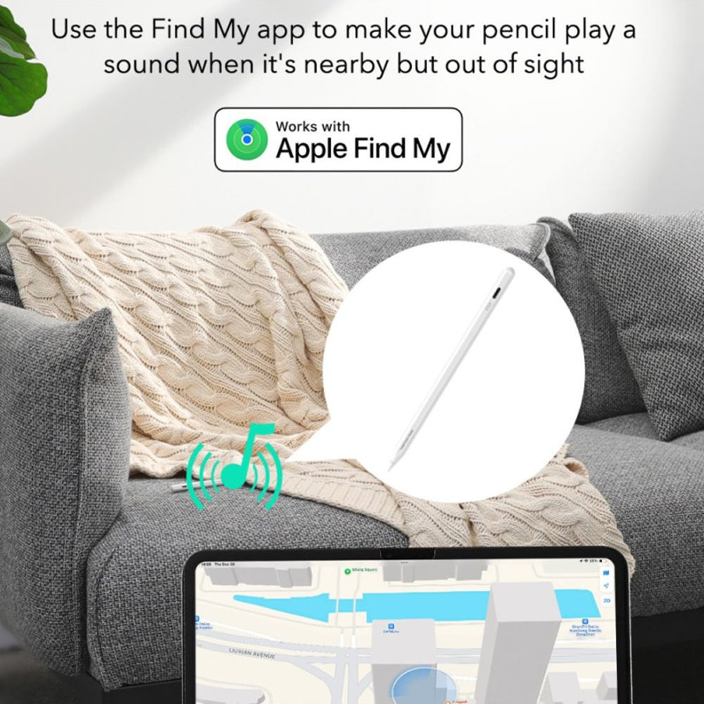 Touch Pen ESR Geo para Apple iPad, Versão Ativa, Branco